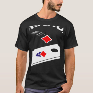 Hål är min målgrupp Cornhole Team Bean Bag Maj H T Shirt