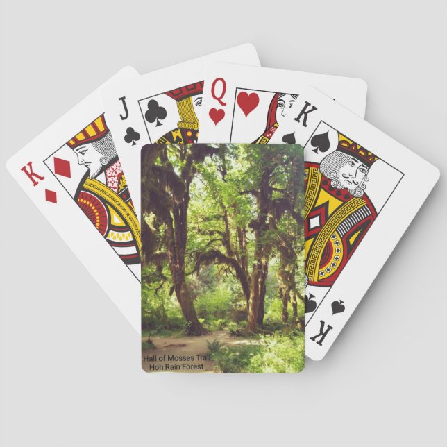 Hal av Moss-kort Casinokort (Baksidan)