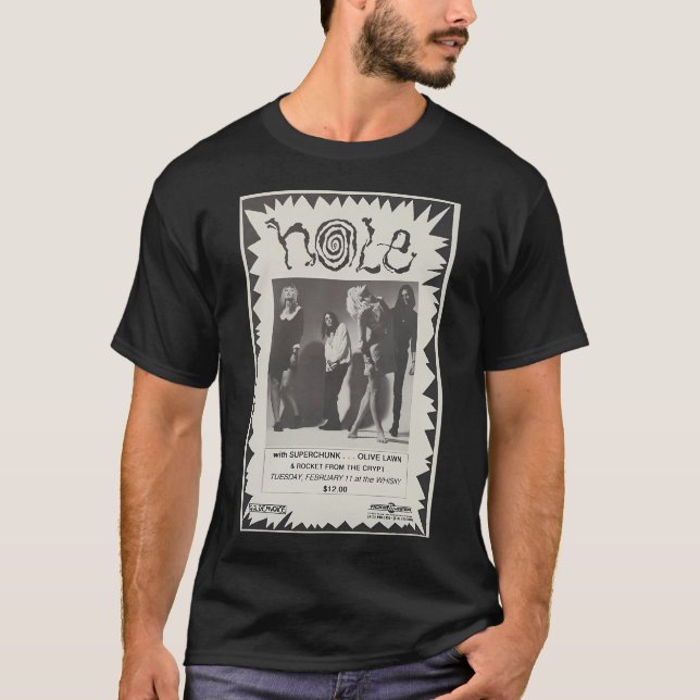 Hål Band T Shirt (Framsida)