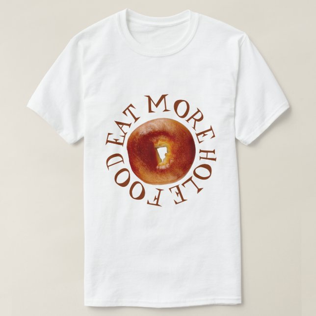 Hål Food T-shirt (Design framsida)