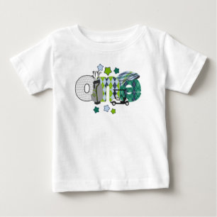 Hål i en födelsedagskorgsskirt Golf Party Shirt T Shirt
