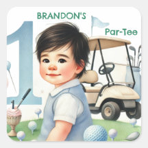 Hål i en Golf Boy-födelsedag 1:a partnerns födelse