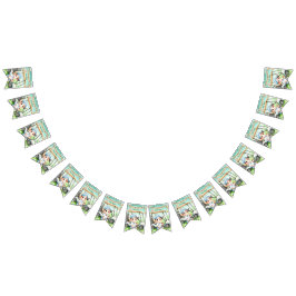 Hål i en Golf Boy-födelsedag 1:a partnerns födelse Vimplar