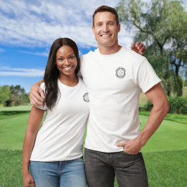 Hål i en klassisk Golf-Personlig T Shirt