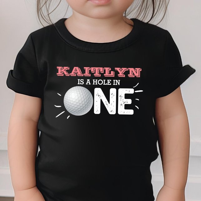 Hål i ett | Golf 1:a födelsedagspresenten T Shirt (Skapare uppladdad)