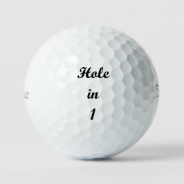 Hål i ett Golf Boll