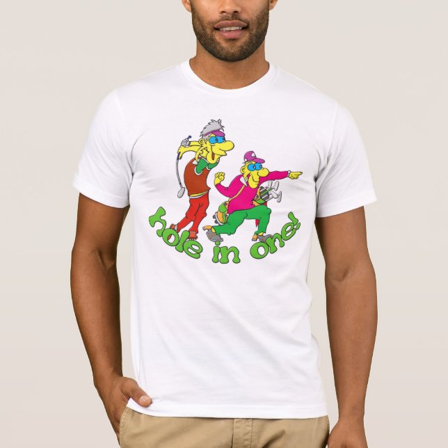 Hål-i-ett T-shirt (Framsida)
