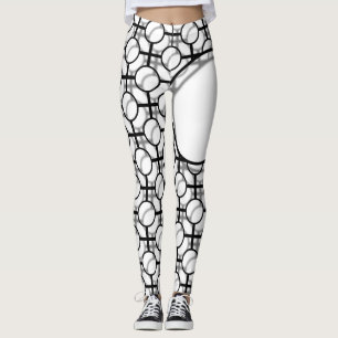 Hål i mesh Leggings