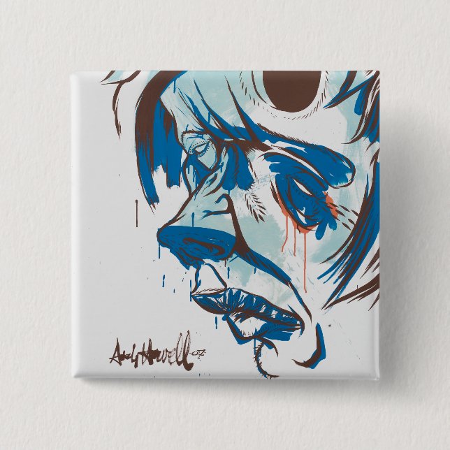 Hål i mitt huvud knapp (Framsida)