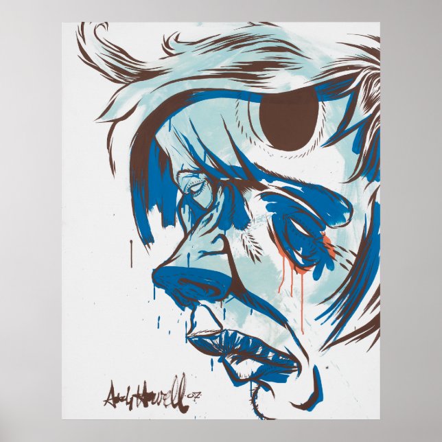 Hål i mitt huvud poster (Framsidan)