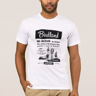 Hal Jackson på Birdland B'way vid 52:a (vadt) T Shirt
