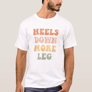 Hål ner mer Leg Funny Equestrian Horse T Shirt