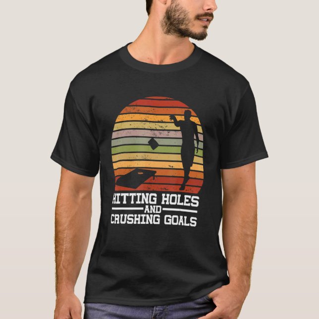 Hål och krockmål Bean Bag Maj Hol T Shirt (Framsida)