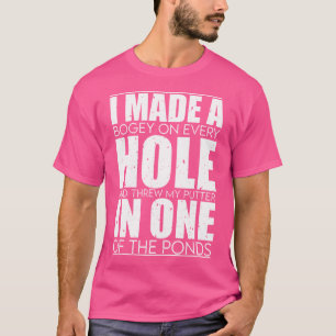 Hål på en enda gång gjorde jag en skutning på varj t shirt