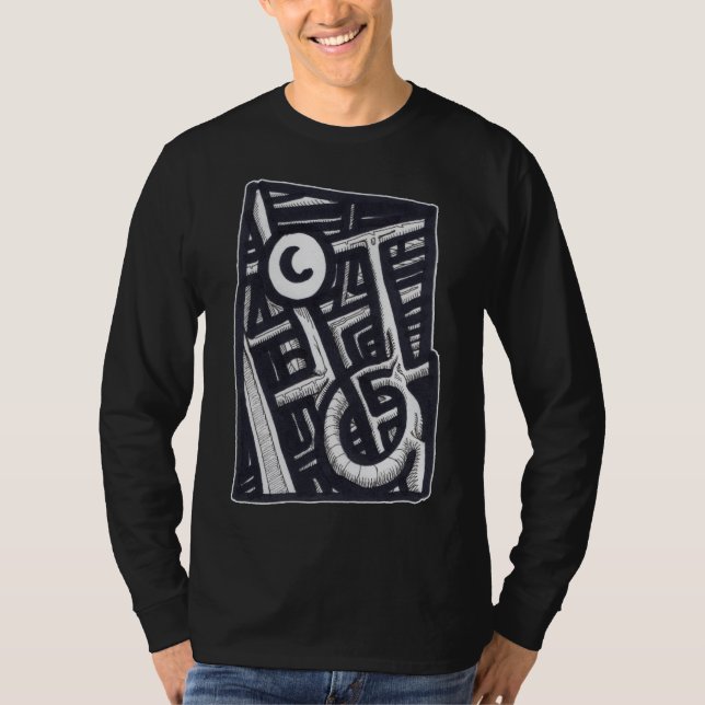 Hål på en? t shirt (Framsida)