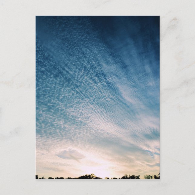 Hål på vykortet Himlar Vykort (Framsida)