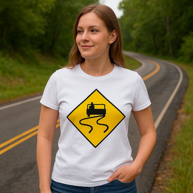 Hal vägskylt t shirt (Skapare uppladdad)