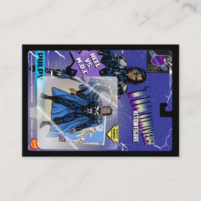 HÄL VS. M.O.C.BUSINESS-KORT VISITKORT (Framsida)