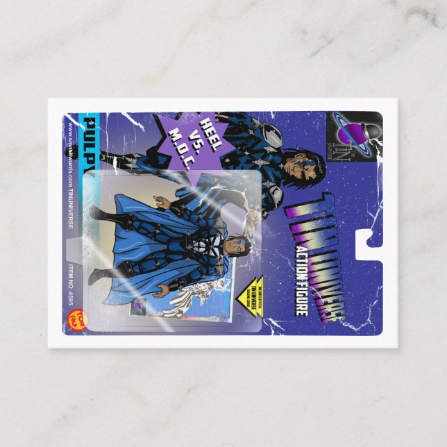 HÄL VS. M.O.C.BUSINESS-KORT VISITKORT (Framsida)