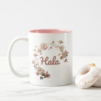 Hala Blommigt Mugg