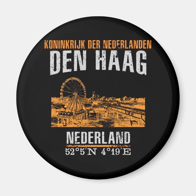 Håla Haag Magnet (Framsidan)