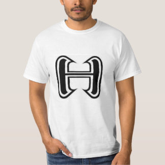 Halacy Logotyp Black and White T Shirt
