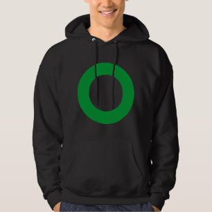 Hålad cirkel - Färger Hoodie