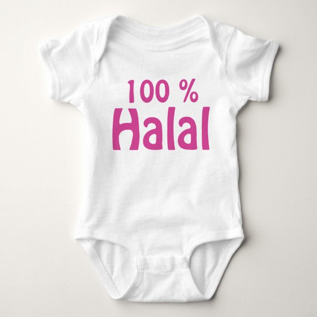 Halal 100% t-shirt (Framsida)