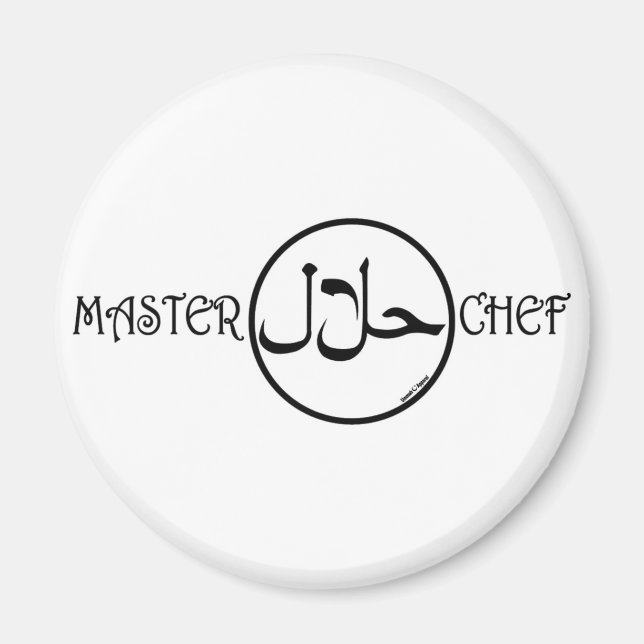 Halal Masterchef Magnet (Framsidan)
