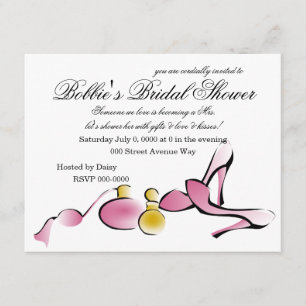 Hålar och Parfym Inbjudningar