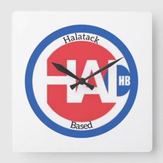 Halatack Clock Fyrkantig Klocka