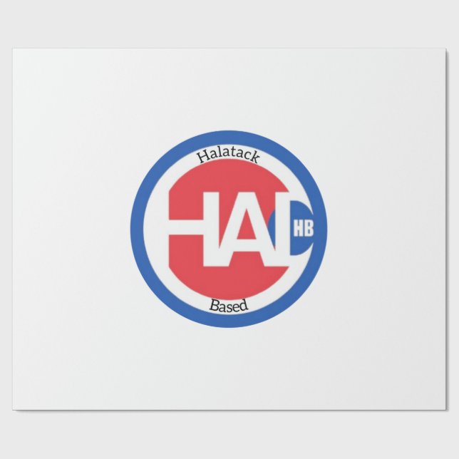 Halatack Papper Presentpapper (Platt)