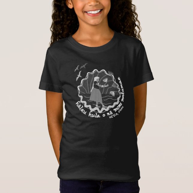 Hālau keiki bra jersey T-Shirt (Framsida)