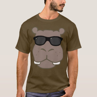 Halcyon Hippo Graphic Tee (Brown)