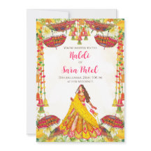 Haldi-inbjudningar & Holud-inbjudan Haldi-inbjudni