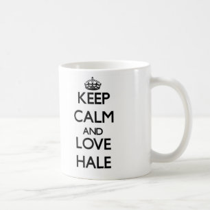 Hale behållalugn och kärlek kaffemugg