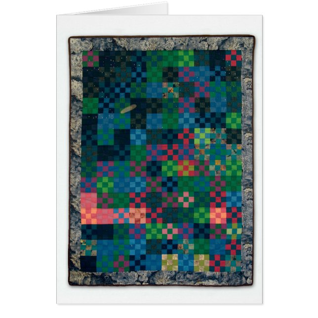 "Hale Bop täcket" vid ljunglyadesigner Hälsningskort (Framsidan)