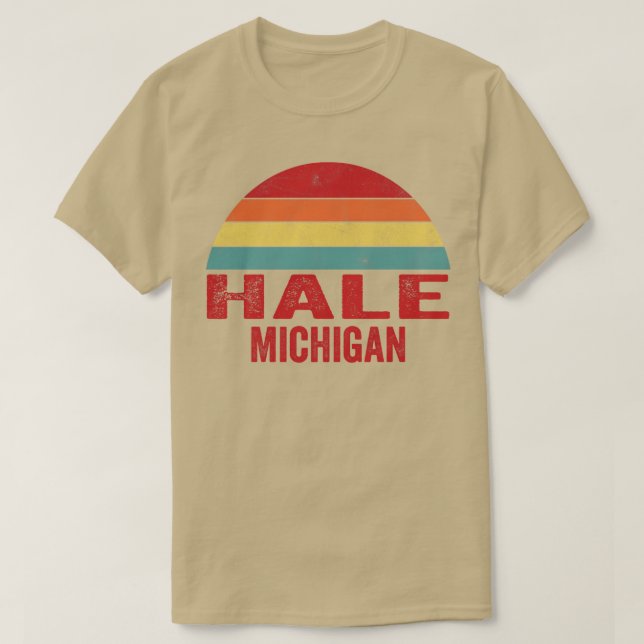Hale Michigan T Shirt (Design framsida)