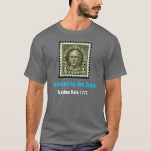 Hale Nathan, utfört av den statliga grå T-shirt