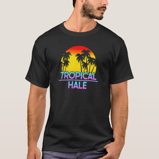 Hale Uk Funny British Weather T Shirt (Framsida)