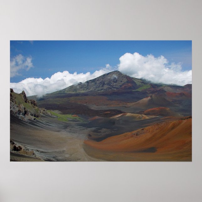 Haleakala Crater, Maui, Hawaii Poster (Framsidan)