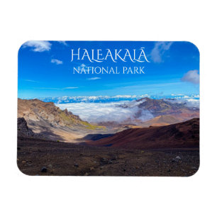 Haleakala Crater, toppmöte, Haleakala nationalpark Magnet