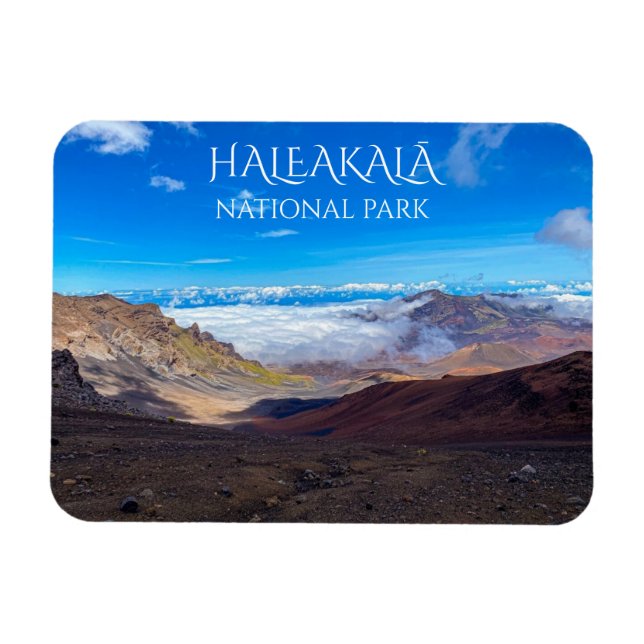 Haleakala Crater, toppmöte, Haleakala nationalpark Magnet (Horisontell)