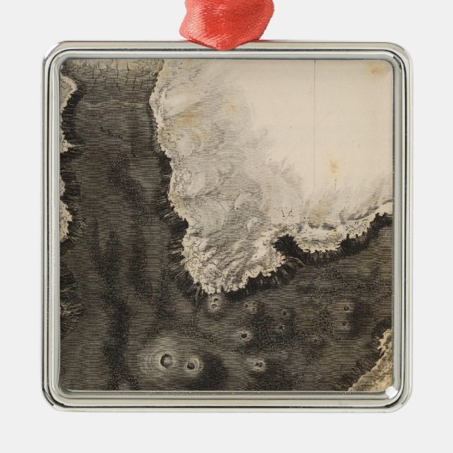 Haleakala Hawaii Julgransprydnad Metall (Framsidan)