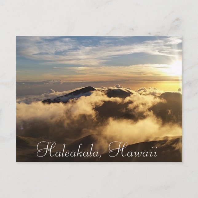 Haleakala, Hawaii Photograph Postcard Keepsaké Vykort (Framsida)