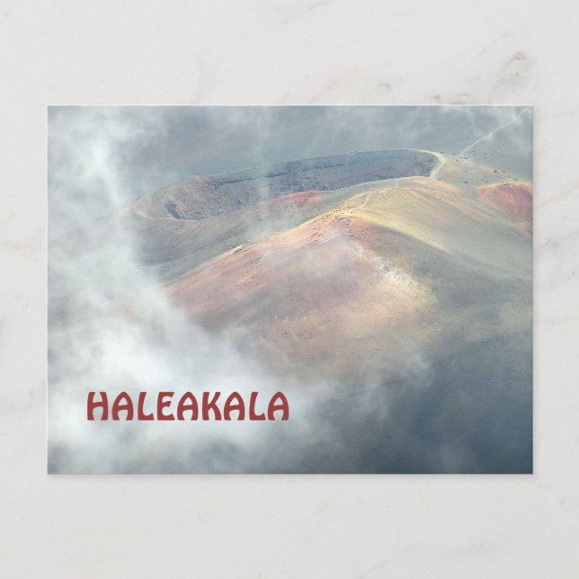 " HALEAKALA I NORMALERNA" VYKORT (Framsida)