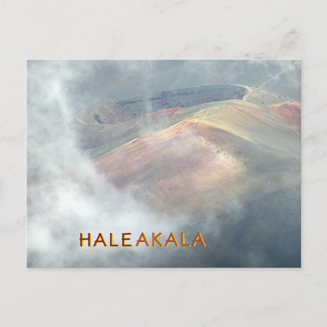 " HALEAKALA I NORMALERNA" VYKORT (Framsida)