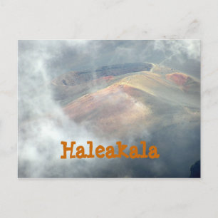 "HALEAKALA IN THE CLOUDS" POSTCARD VYKORT