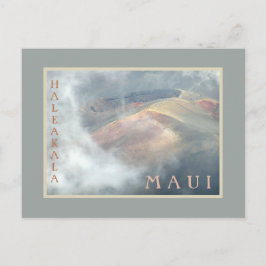 " HALEAKALA IN THE CLOUDS" POSTCARD VYKORT