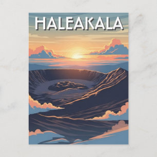 Haleakala Krater Maui Hawaii Resa Vykort